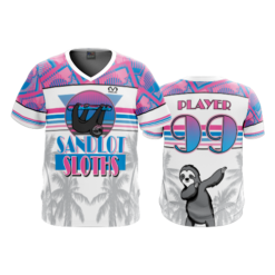 3631 MENS SPORT V NECK SANDLOT-SLOTHS-2B