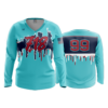 3642 WOMENS V NECK LONGSLEEVE 718-1