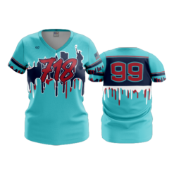 3642 WOMENS V NECK 718-1