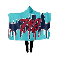 3642 UNISEX FAN WRAP HOODY 718-1