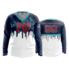 3642 WOMENS V NECK LONGSLEEVE 718-2