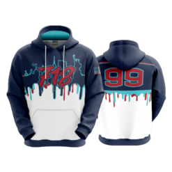 3642 UNISEX FLEECE HOODY 718-2