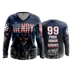 1625 WOMENS V NECK LONGSLEEVE HENRY-1