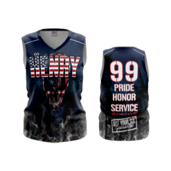 1625 WOMENS V NECK SLEEVELESS HENRY-1