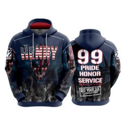 1625 UNISEX FLEECE HOODY HENRY-1