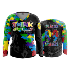 1166 WOMENS V NECK LONGSLEEVE STALKERS-1