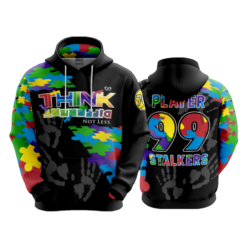 1166 UNISEX FLEECE HOODY STALKERS-1