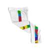 1166 MENS BALLPARK WHITE BRAID PANTS STALKERS-2