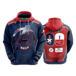 3153 UNISEX FLEECE HOODY AWESOME-BALLS-1