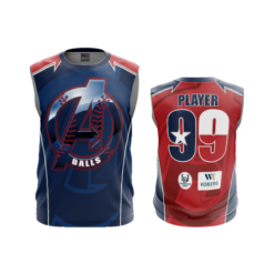 3153 MENS SPORT CREW NECK SLEEVELESS AWESOME-BALLS-1