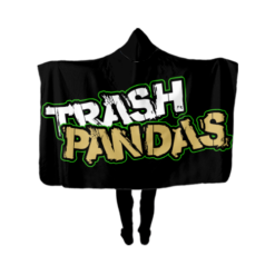 3631 UNISEX FAN WRAP HOODY TRASH-PANDAS-1