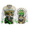 3631 WOMENS V NECK LONGSLEEVE TRASH-PANDAS-2