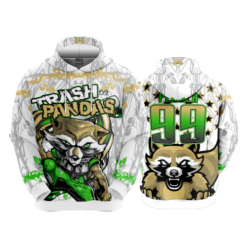 3631 UNISEX FLEECE HOODY TRASH-PANDAS-2
