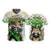 3631 MENS SPORT V NECK TRASH-PANDAS-2