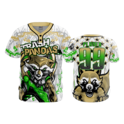 3631 MENS 2 BUTTON SCOOP NECK TRASH-PANDAS-2