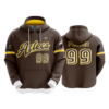 3640 UNISEX FLEECE HOODY AZTECS-1