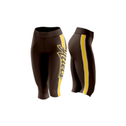 3640 WOMENS CAPRI LEGGINGS AZTECS-1