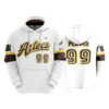 3640 UNISEX FLEECE HOODY AZTECS-2