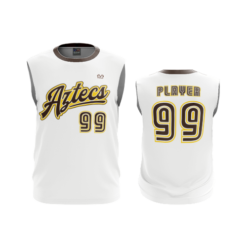 3640 MENS SPORT CREW NECK SLEEVELESS AZTECS-2