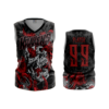 3641 WOMENS V NECK SLEEVELESS KRAKENS-1