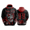 3641 UNISEX FLEECE HOODY KRAKENS-1