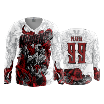 3641 WOMENS V NECK LONGSLEEVE KRAKENS-2
