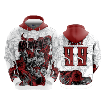 3641 UNISEX FLEECE HOODY KRAKENS-2
