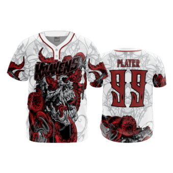 3641 MENS 2 BUTTON SCOOP NECK KRAKENS-2