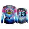 3440 WOMENS V NECK LONGSLEEVE NASTY-1A
