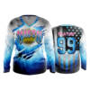 3440 WOMENS V NECK LONGSLEEVE NASTY-1B