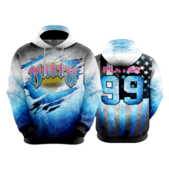 3440 UNISEX FLEECE HOODY NASTY-1B