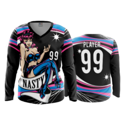 3440 WOMENS V NECK LONGSLEEVE NASTY-2A