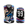 3440 WOMENS V NECK SLEEVELESS NASTY-2A