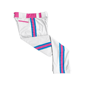 3440 MENS BALLPARK WHITE BRAID PANTS NASTY-2B