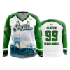 1285 WOMENS V NECK LONGSLEEVE ST-JOHNS-MUSHBALL-2023-1