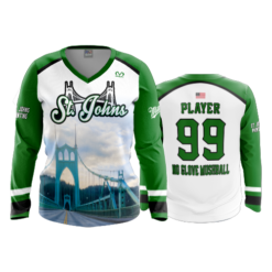 1285 WOMENS V NECK LONGSLEEVE ST-JOHNS-MUSHBALL-2023-1