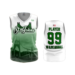 1285 WOMENS V NECK SLEEVELESS ST-JOHNS-MUSHBALL-2023-2