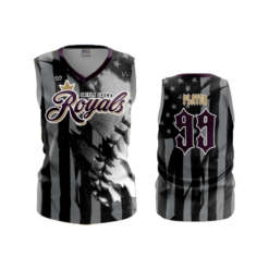 3638 WOMENS V NECK SLEEVELESS TRIPLE-CROWN-ROYALS-FLAG-1