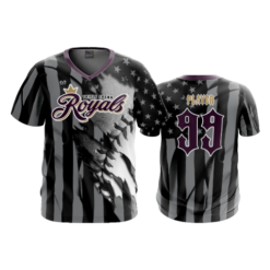 3638 MENS SPORT V NECK TRIPLE-CROWN-ROYALS-FLAG-1