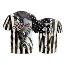 3638 MENS SPORT V NECK TRIPLE-CROWN-ROYALS-FLAG-2