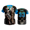 3650 WOMENS 2 BUTTON SCOOP NECK MISFITS-1