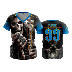 3650 WOMENS V NECK MISFITS-1