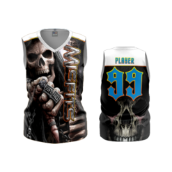 3650 WOMENS V NECK SLEEVELESS MISFITS-2