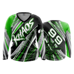 3646 WOMENS V NECK LONGSLEEVE KHAOS-1
