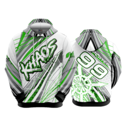 3646 UNISEX FLEECE HOODY KHAOS-2