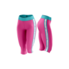 2898 WOMENS CAPRI LEGGINGS SPIDERZ-HAWAIIAN-1