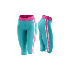 2898 WOMENS CAPRI LEGGINGS SPIDERZ-HAWAIIAN-2