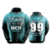 3652 UNISEX FLEECE HOODY ZAYDABOI-MUSIC