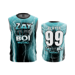 3652 MENS SPORT CREW NECK SLEEVELESS ZAYDABOI-MUSIC