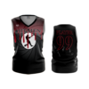 2342 WOMENS V NECK SLEEVELESS HITMEN-1